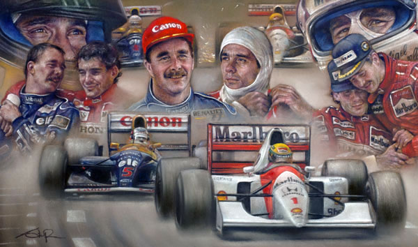 Epic Encounters - Mansell v Senna 