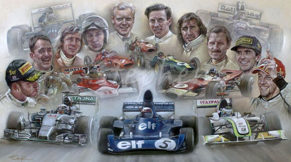 We Are The Champions - British F1 Greats