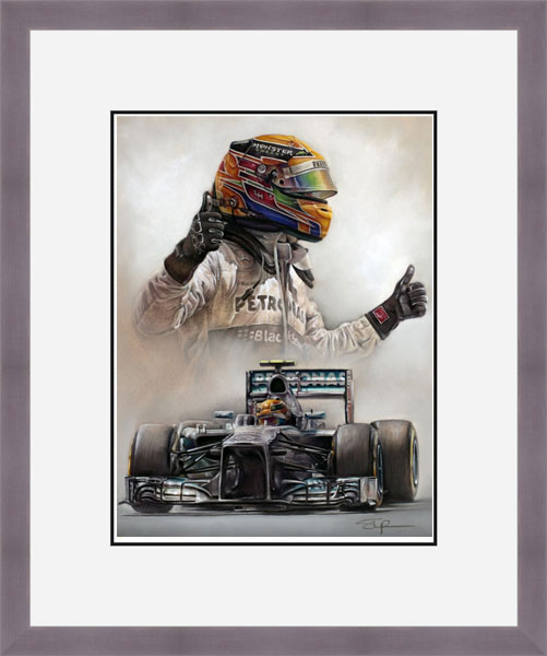 Victory Number 1 - Lewis Hamilton (Hungary 2013) 