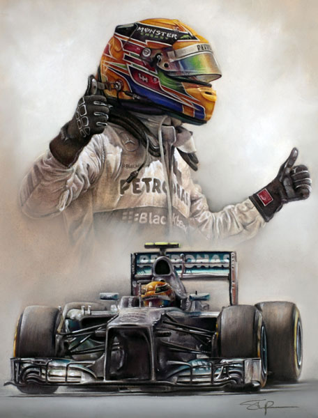Victory Number 1 - Lewis Hamilton (Hungary 2013) 